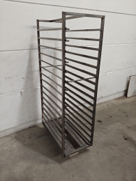 Regaalwagen 18 niveau (40x80 cm)